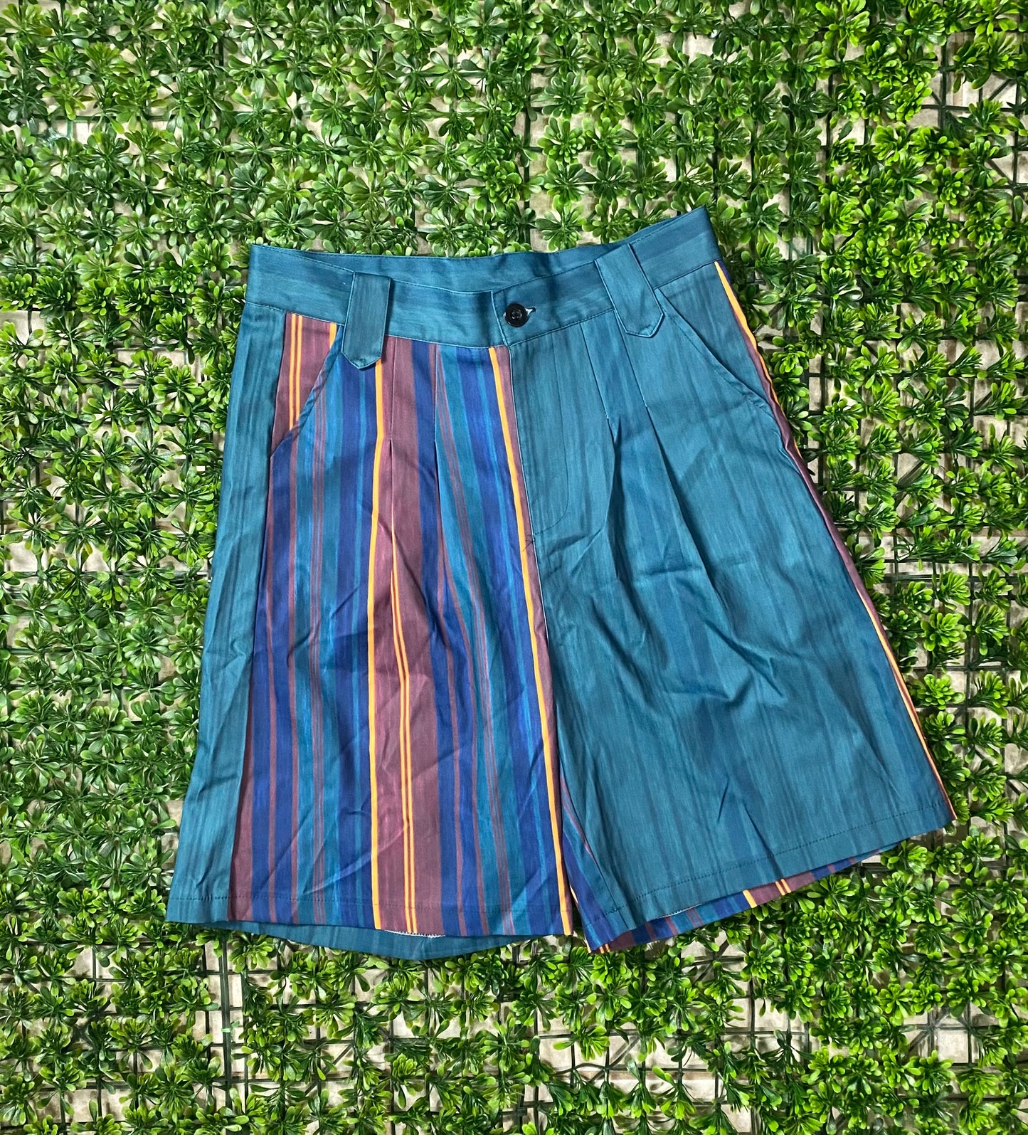 Vintage Striped Shorts