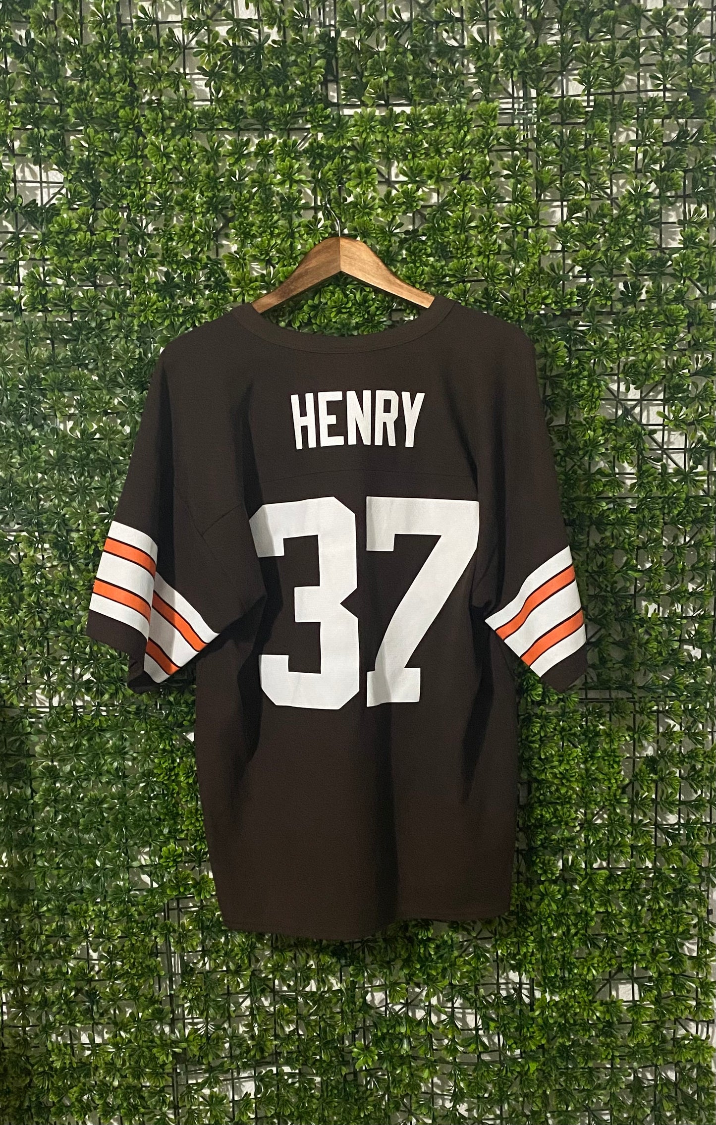 NFL Browns #37 Henry Jersey