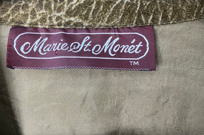 Marie St. Monet Snake Skin Blazer