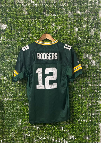 YTH NFL Packers Rodgers #12 Jersey
